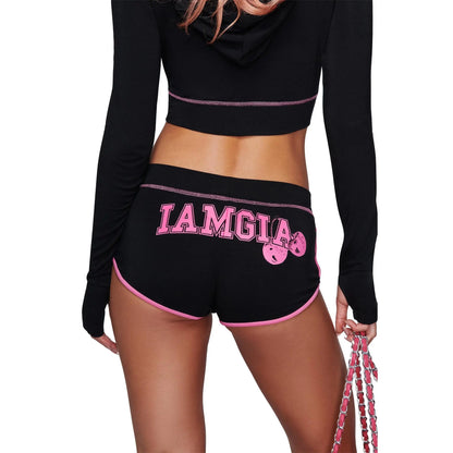BLARE DOLPHIN SHORT - BLACK Beach Bottoms