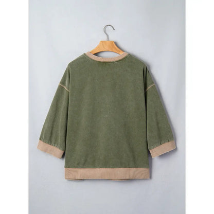 Dokotoo Women's Oversized Acid Wash Pullover Sweatshirt - Vintage Cotton Crew Neck Long Sleeve with Matching Pants